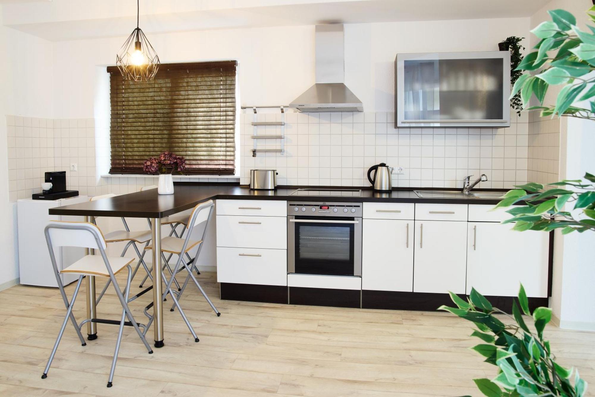 Idee Living City-Apartment - Terrasse - Netflix Mannheim Kültér fotó